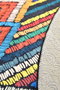 Mijölnir Maglie DJT Alfombrilla de baño Multicolor 100 cm